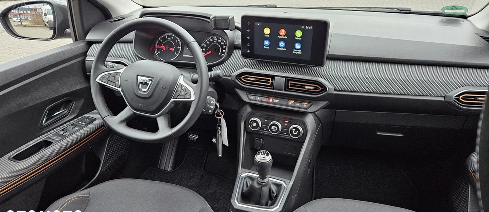 Dacia Sandero Stepway cena 66900 przebieg: 9000, rok produkcji 2023 z Białystok małe 301